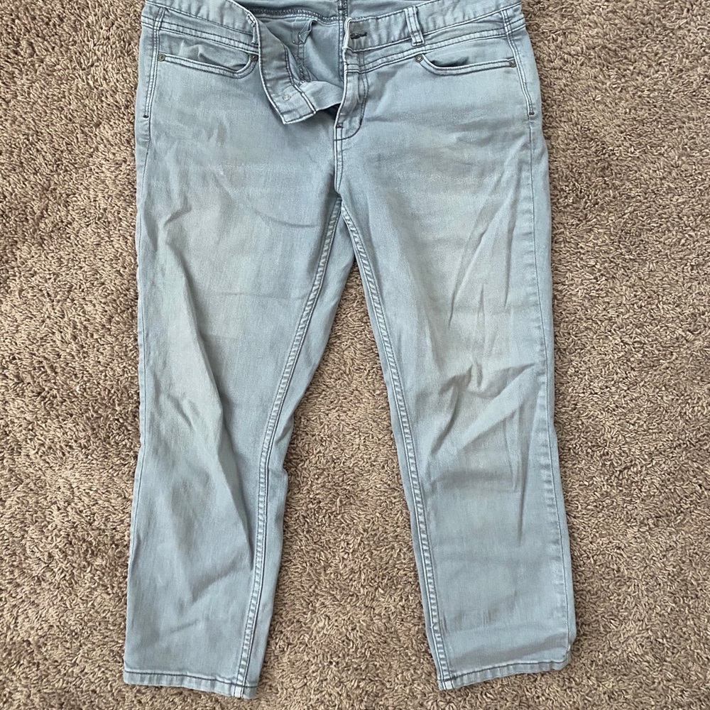 Free people cropped jeans